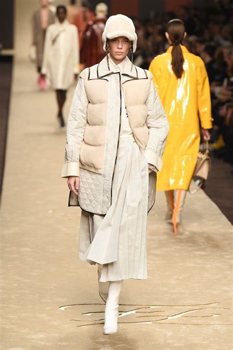 fendi fall 2019 ready to wear|fendi women' s trench coats.